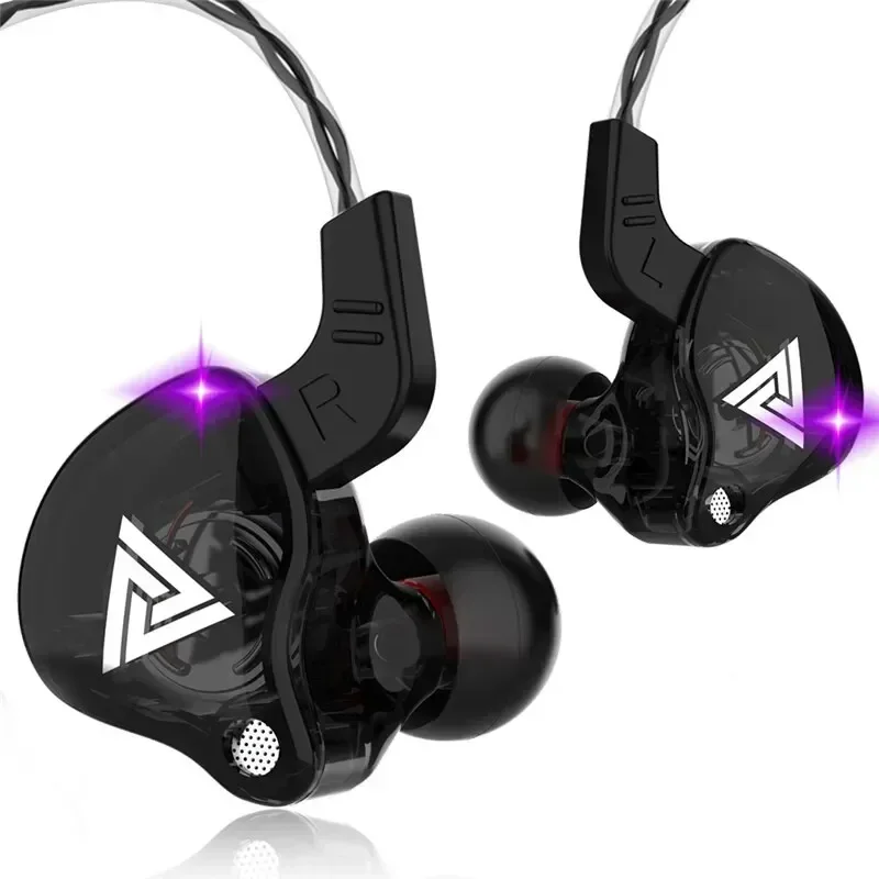 Wired Earphone Mic - Originele QKZ AK6 Koperen Driver HiFi
