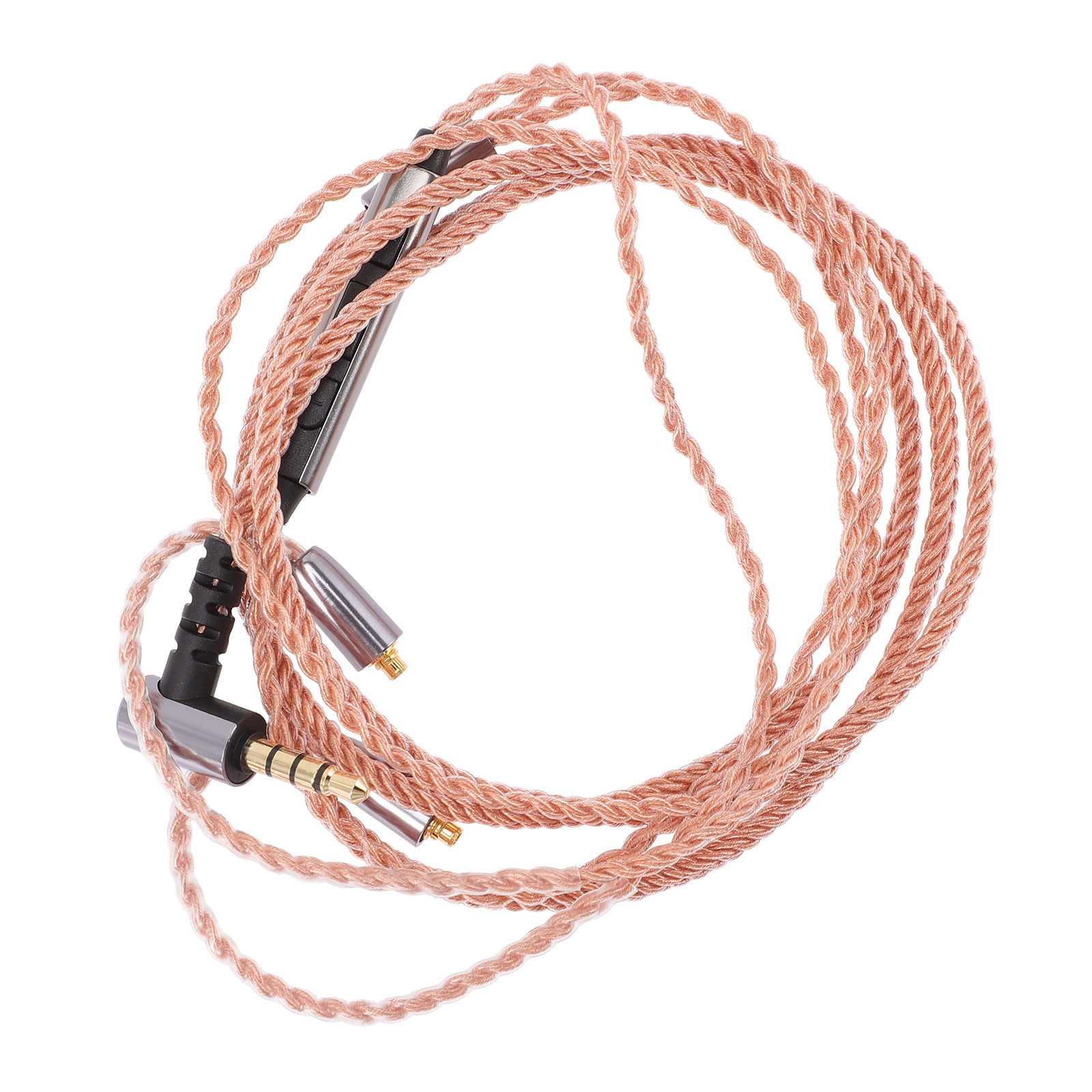Wired Earphone Mic - Premium PVC flexibele 3,5 mm hoofdtelefoonvervangingskabel