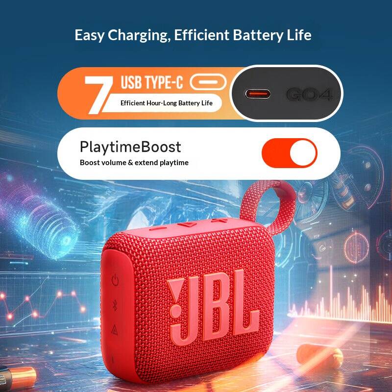 Dock Grove Soft Tone JBL GO4 B - Jbl Speaker Go 4 recensie en prijs
