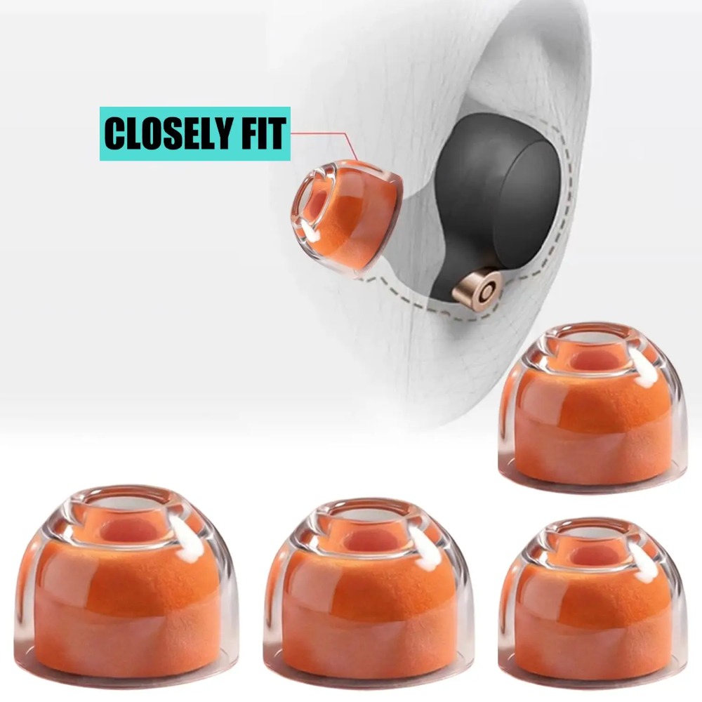 S/M/L Siliconen + Memory Foam  - Earphone Foam Tip recensie en prijs