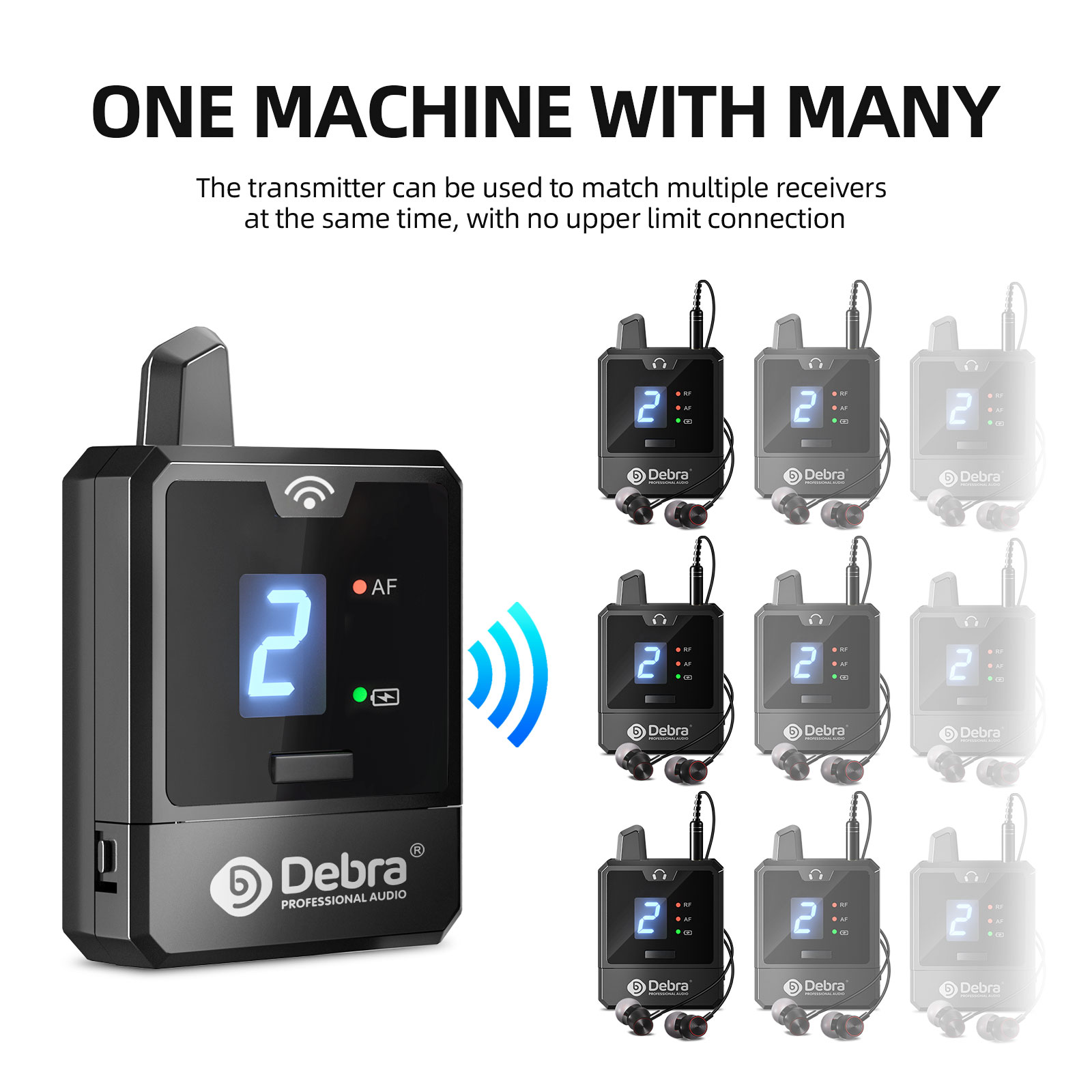 Debra UHF IEM Draadloos In-Ear - In Ear Monitor Iem recensie en prijs