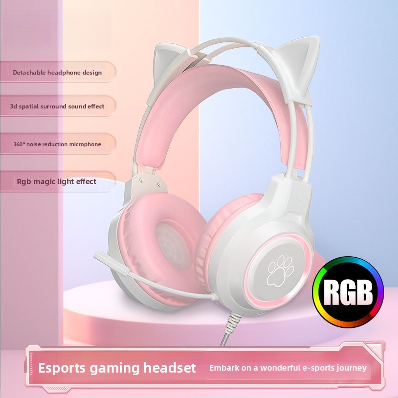 RGB-gaming-oortelefoons met fl - Gaming Headset Rgb recensie en prijs